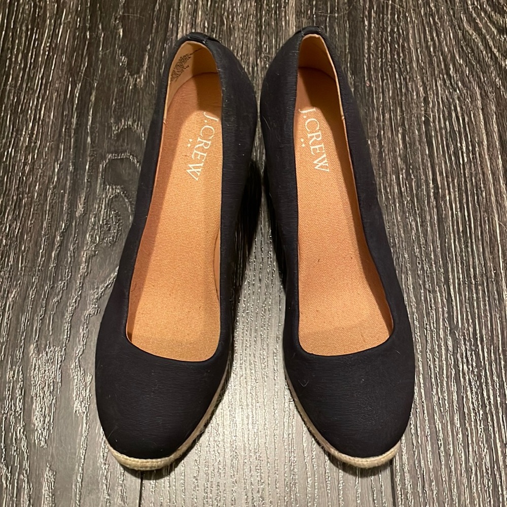 J. Crew Espadrilles - Navy NWOT